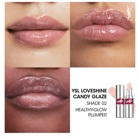 3 for$99! NEW YSL Rouge Volupté Candy Glaze Oil-In-Stick Lipsticks Moisturizing - Picture 2 of 10